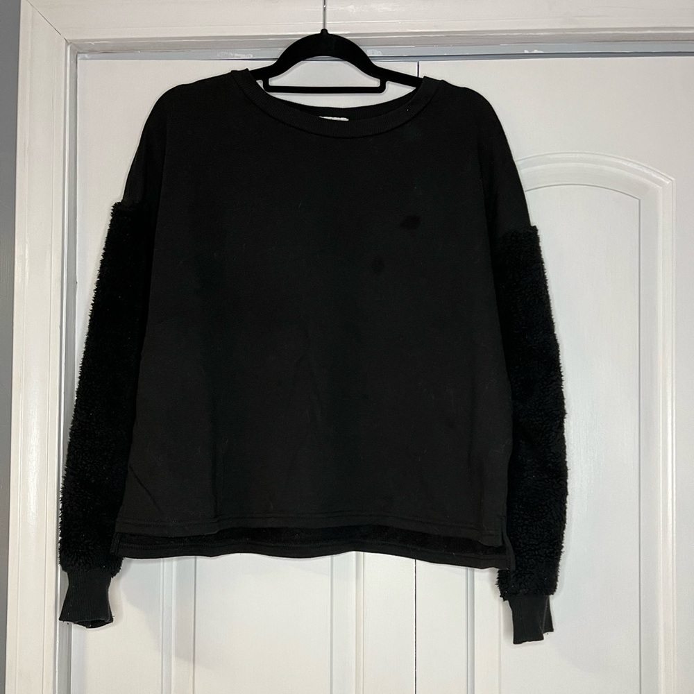 Mud Pie Layla Sherpa Sweatshirt